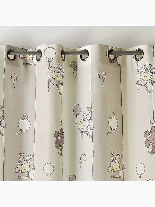 Rideau pour enfant imprimés "mouton" - Kiabi