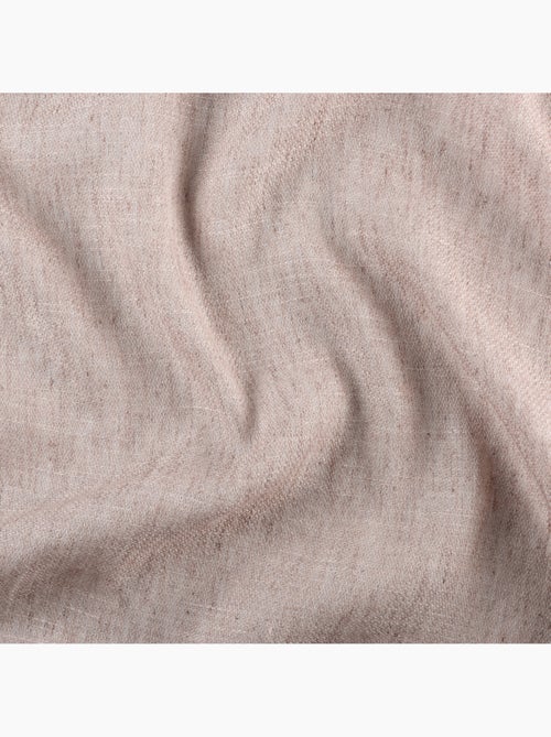 Rideau tamisant à œillets polylin satin - Kiabi