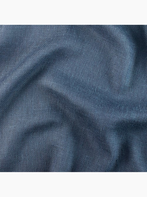 Rideau tamisant à œillets polylin satin - Kiabi