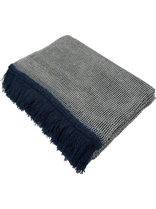 Rideau tamisant à tissage alvéolé - Kiabi