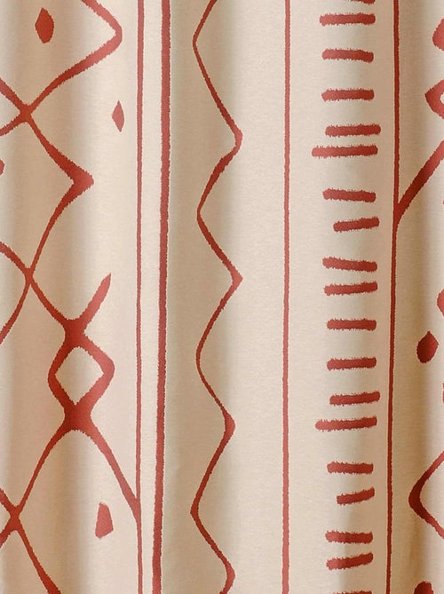 Rideau tamisant ethnique - Kiabi