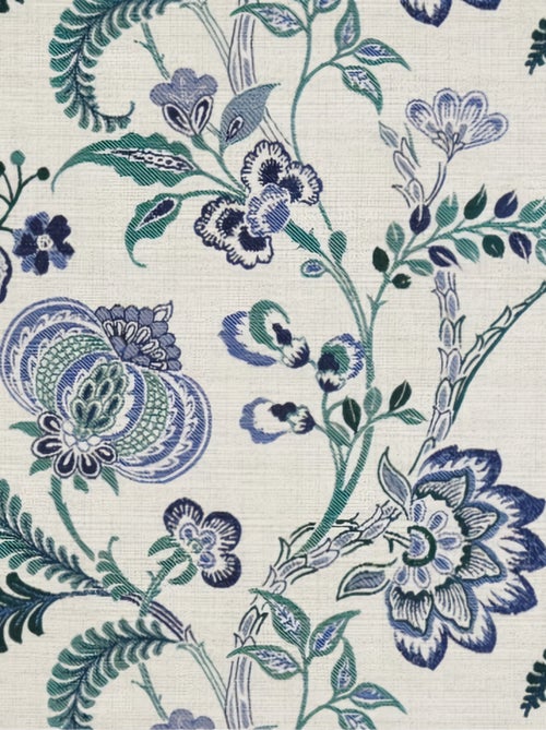 Rideau tamisant vintage floral - Kiabi