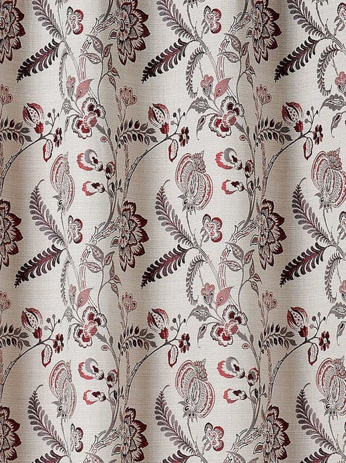 Rideau tamisant vintage floral - Kiabi