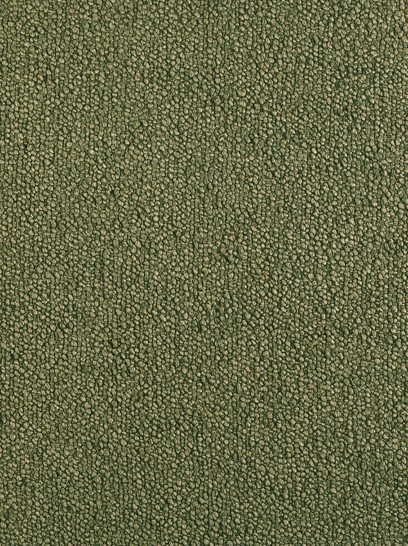 Rideau Thermique à Galon Fronceur  - Effet Bouclette Vert olive - Kiabi