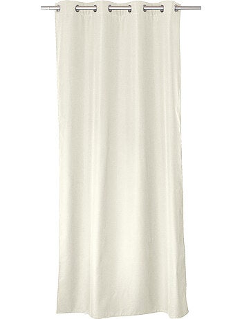 Rideau thermique en microfibre doublée