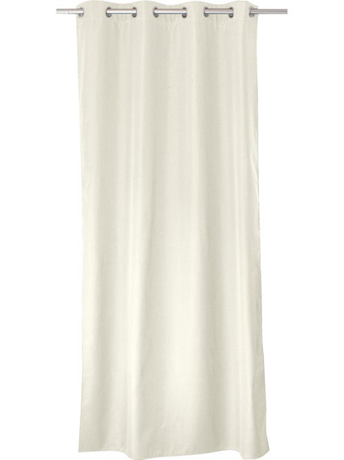 Rideau thermique en microfibre doublée - Kiabi