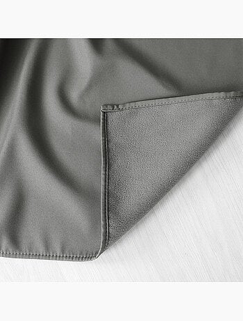 Rideau thermique en microfibre doublée