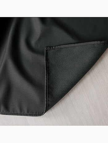 Rideau thermique en microfibre doublée