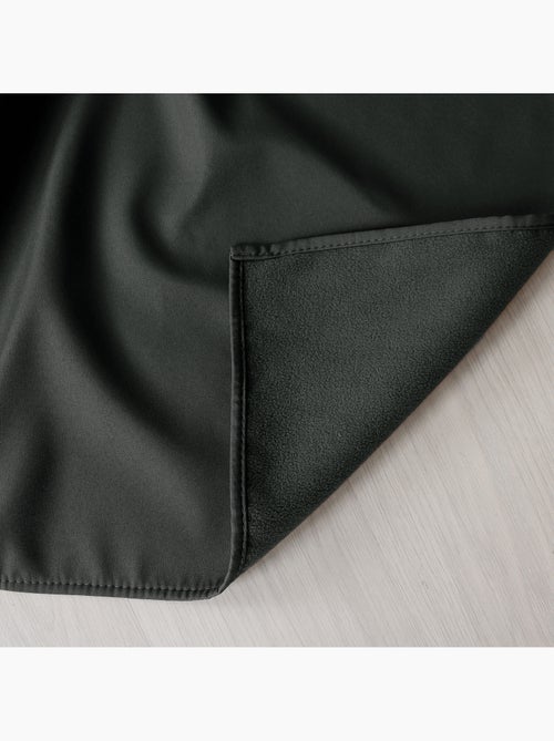 Rideau thermique en microfibre doublée - Kiabi