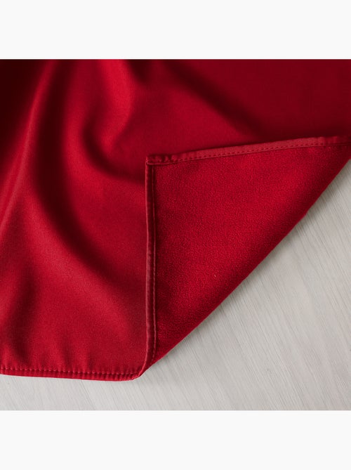 Rideau thermique en microfibre doublée - Kiabi