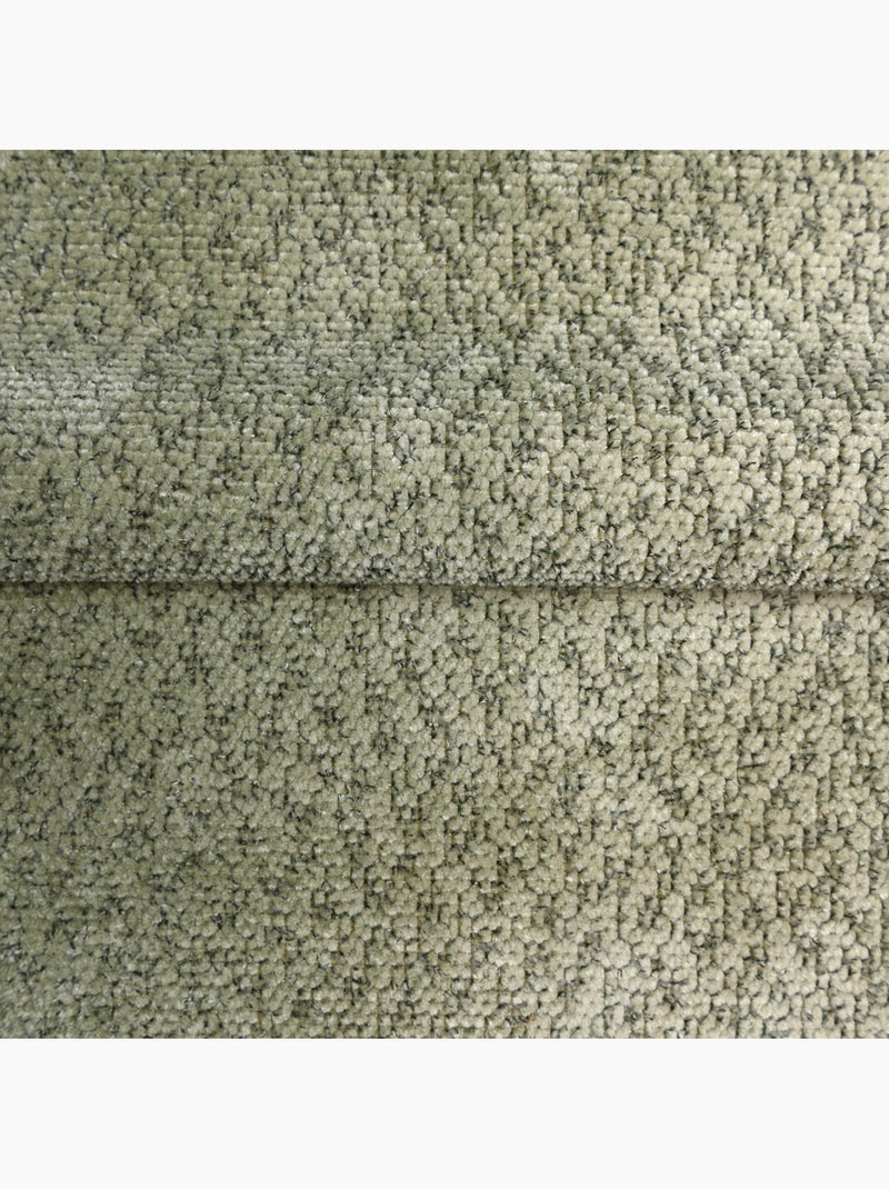 Rideau thermique et obscurcissant bouclette chinée Vert olive - Kiabi