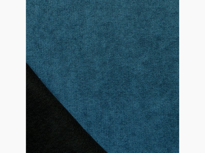 Rideau thermique phonique et semi occultant konfor Bleu canard - Kiabi