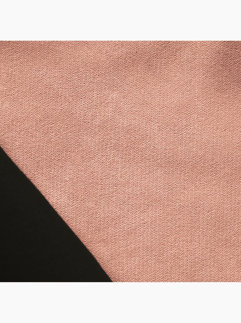 Rideau thermique phonique et semi occultant konfor Rose - Kiabi