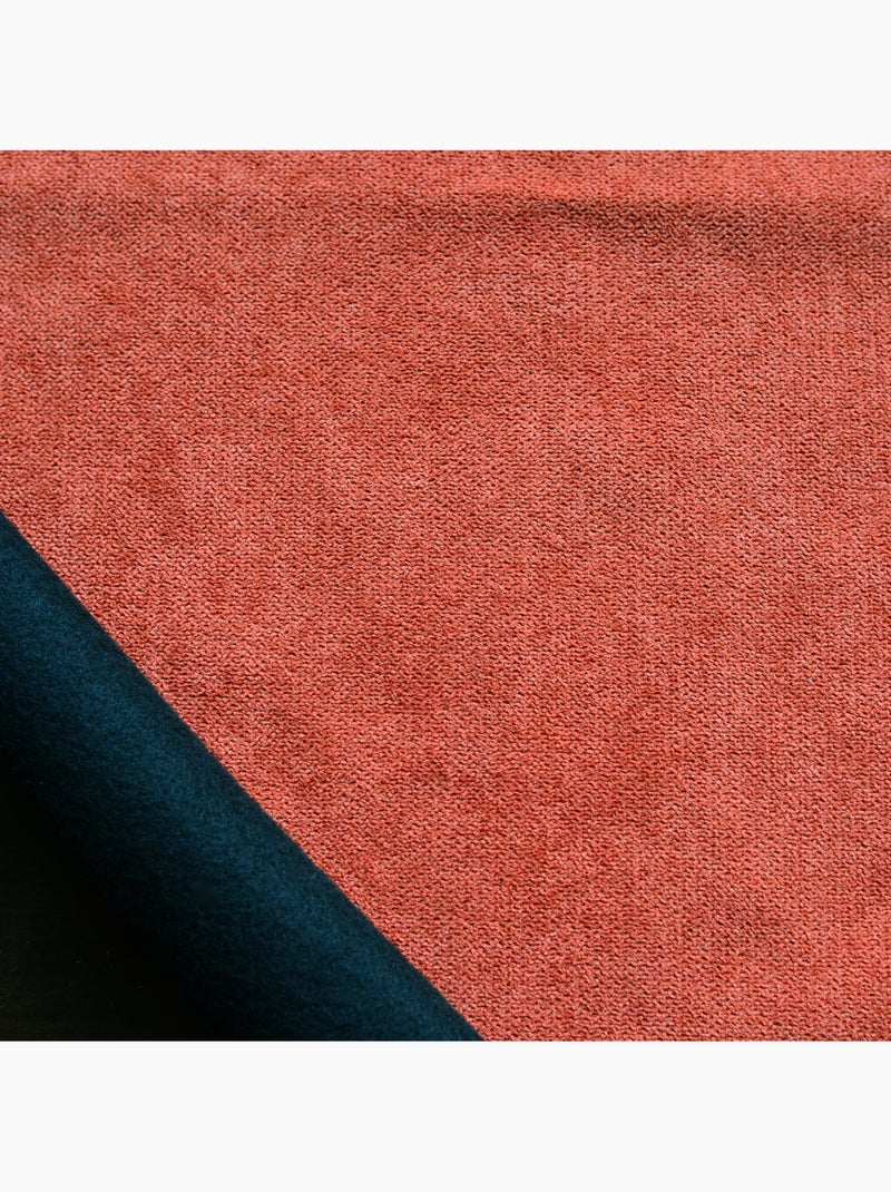 Rideau thermique phonique et semi occultant konfor Terracotta - Kiabi
