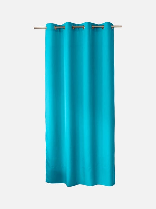 Rideau uni à oeillets - Kiabi