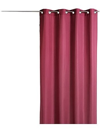 Rideau voilage microfibre uni