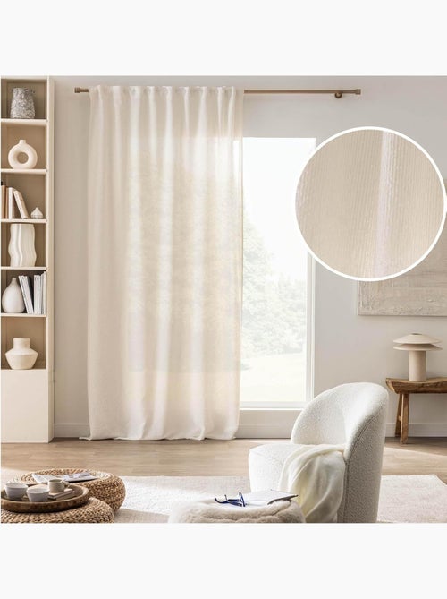Rideaux polyester cody douceur d'intérieur - Kiabi