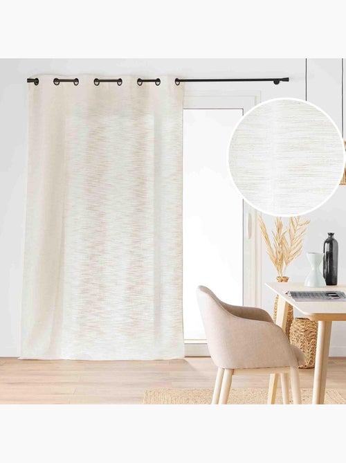 Rideaux polyester nando douceur d'intérieur - Kiabi
