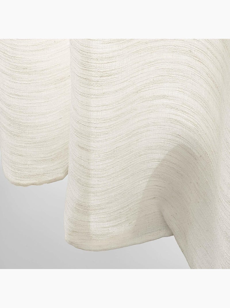 Rideaux Polyester Nando Douceur d'Intérieur Beige - Kiabi
