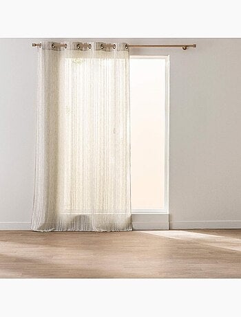 Rideaux polyester zaho douceur d'intérieur