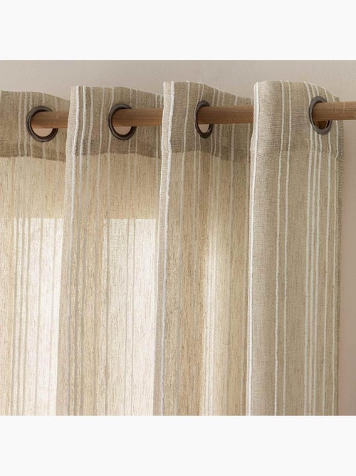 Rideaux polyester zaho douceur d'intérieur - Kiabi