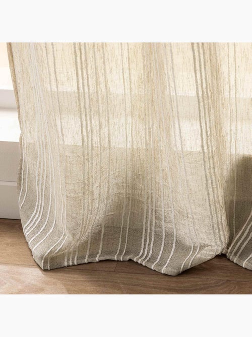 Rideaux polyester zaho douceur d'intérieur - Kiabi