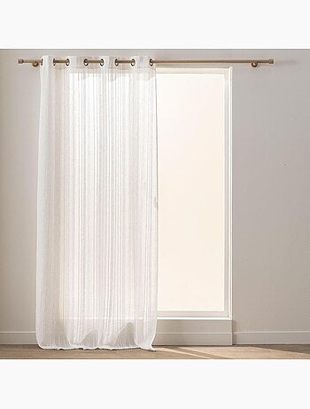 Rideaux polyester zaho douceur d'intérieur
