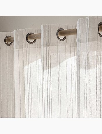 Rideaux polyester zaho douceur d'intérieur