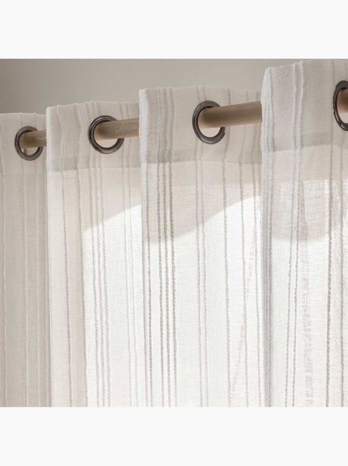 Rideaux polyester zaho douceur d'intérieur - Kiabi