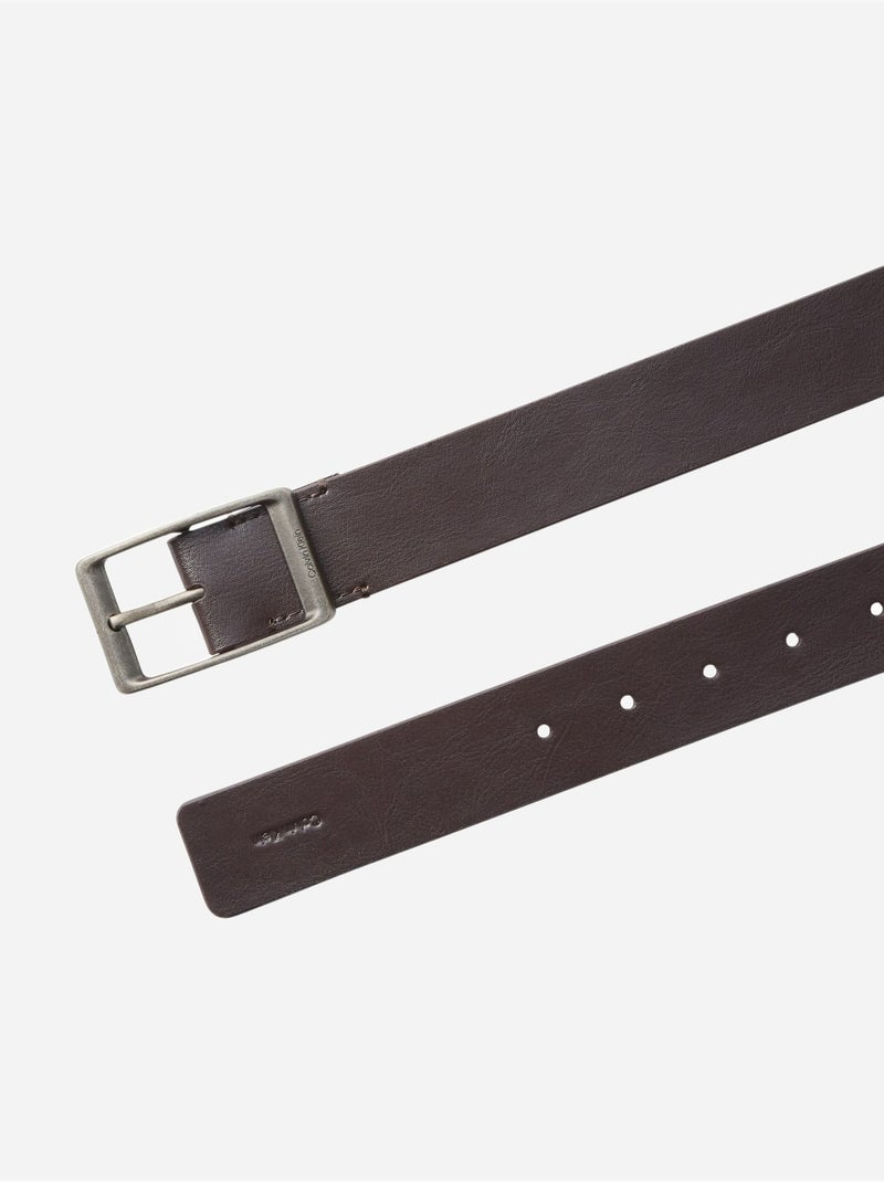 Riem met doorgangsgesp - calvin klein Donkerbruin - Kiabi