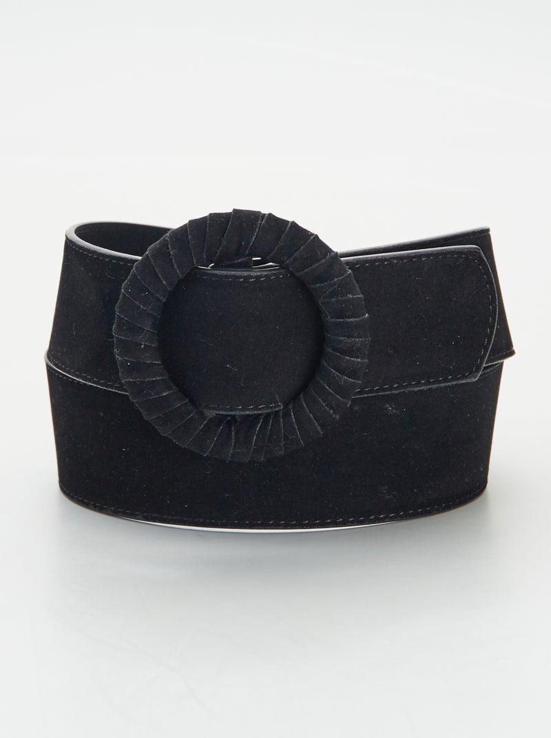 Riem van suèdine ZWART - Kiabi