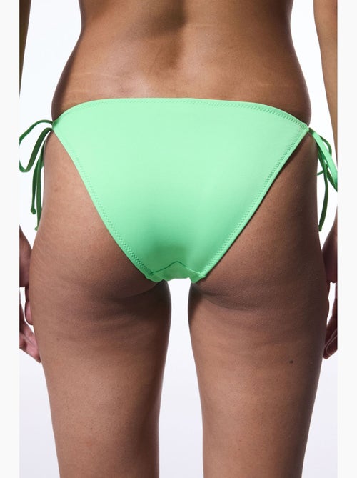 Riviera bikinibroekje met striksluiting penti - Kiabi