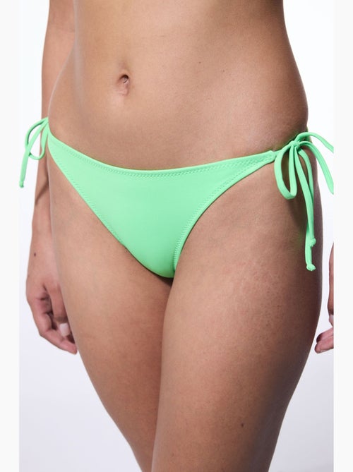 Riviera bikinibroekje met striksluiting penti - Kiabi