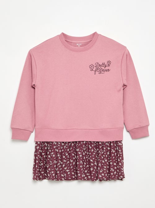 Robe 2 en 1 avec partie sweat-shirt - Kiabi