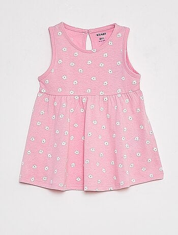 Robe à bretelles avec imprimé