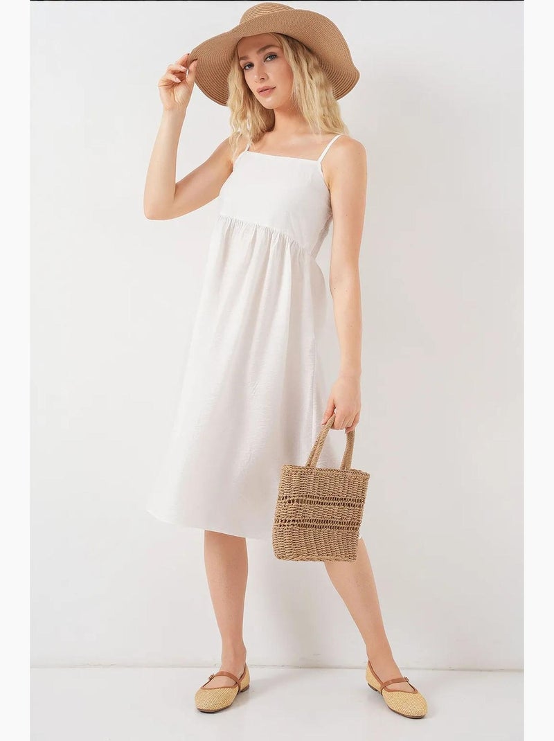 Robe à bretelles ayrobin bdart Blanc - Kiabi