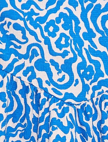 Robe à bretelles en coton