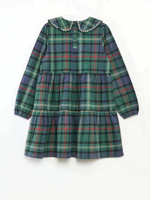 Robe à carreaux 'Kiabi & Catherine Painvin' en coton - Kiabi