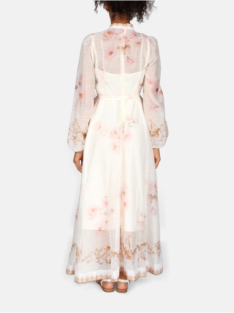 Robe à imprimés Rose - Kiabi