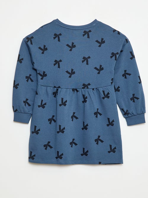 Robe à motif en molleton non-doublé - Kiabi