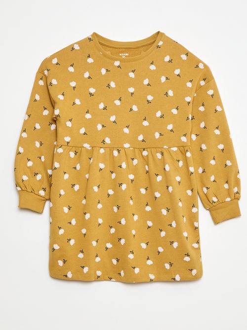 Robe à motif en molleton non-doublé - Kiabi