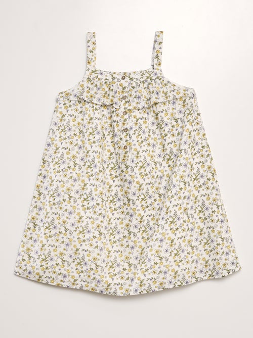 Robe à motif fleuri - Kiabi