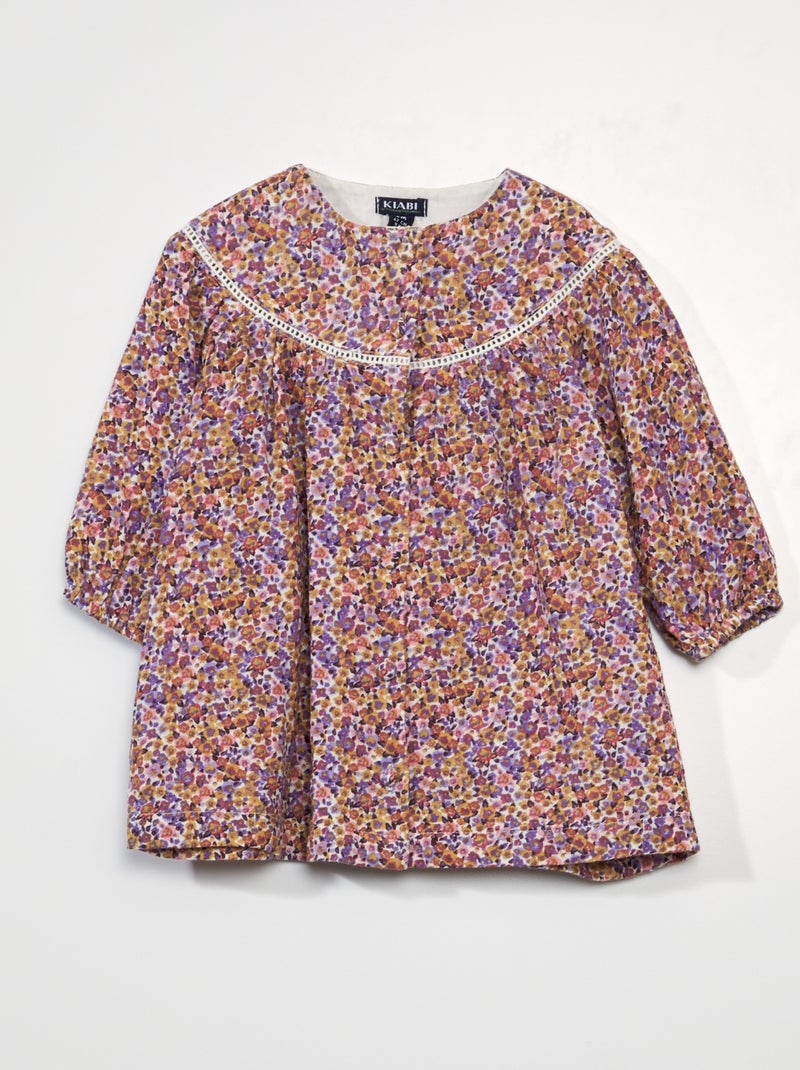 Robe à motif Rose - Kiabi