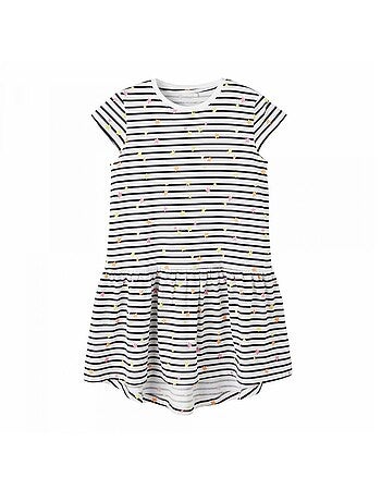 Robe à rayures fille name it