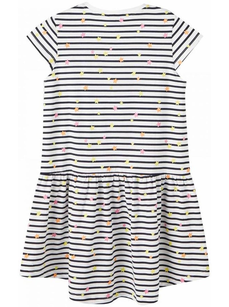 Robe à Rayures Fille Name it Blanc - Kiabi