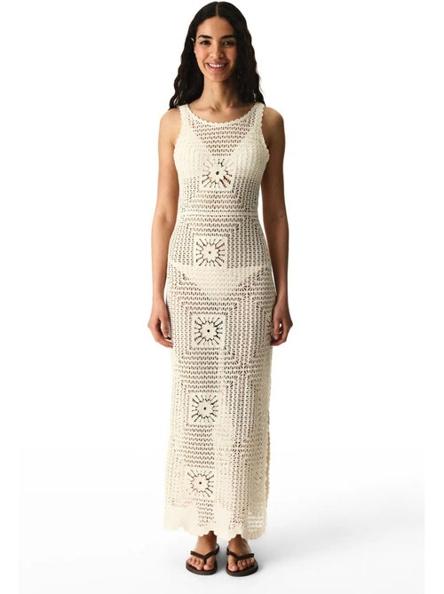 Robe aegean à motif ajouré penti - Kiabi Robe aegean à motif ajouré penti - Kiabi