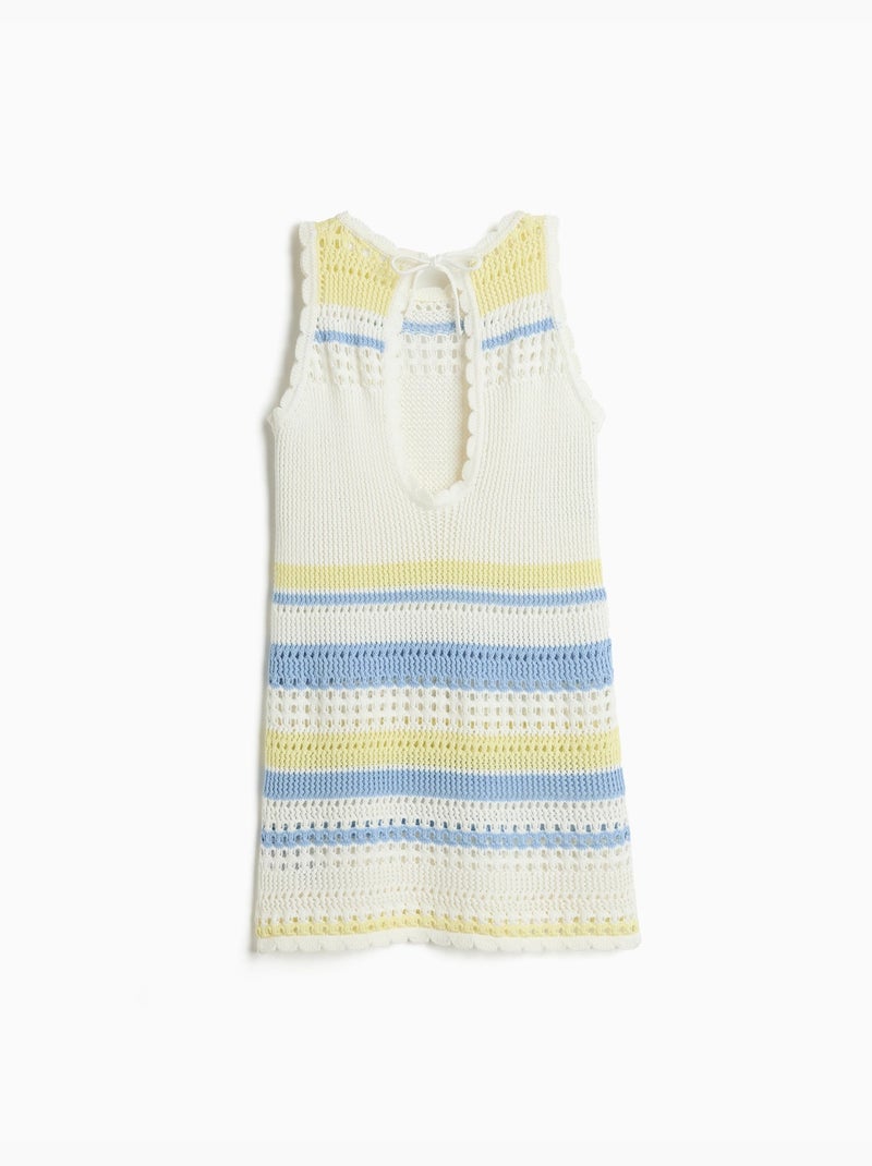Robe au crochet, MO Fashion Jaune - Kiabi