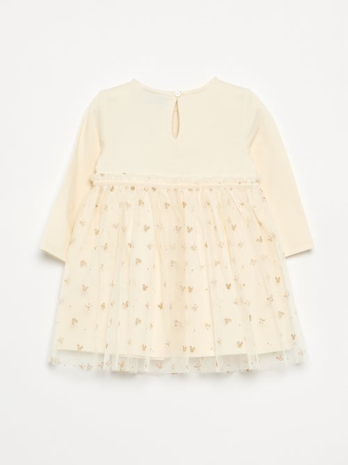 Robe avec bas en tulle 'Minnie' 'Disney' - Kiabi Robe avec bas en tulle 'Minnie' 'Disney' - Kiabi