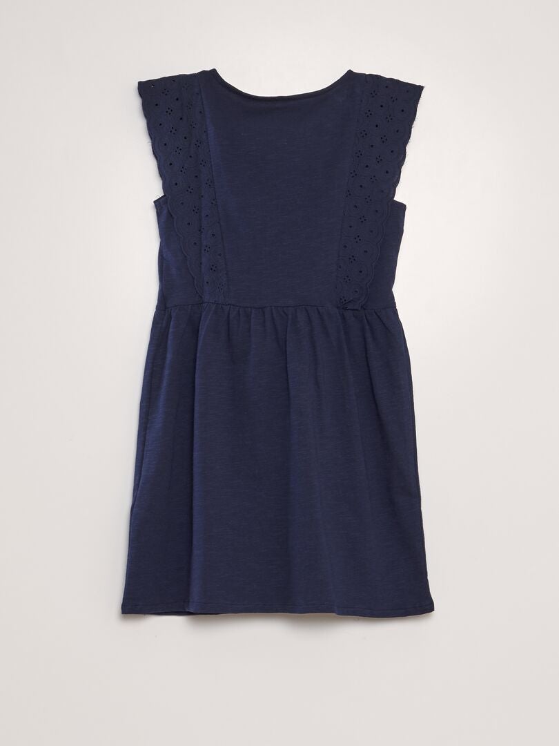 Robe Longue Estivale Jade Avec Broderies Ethniques