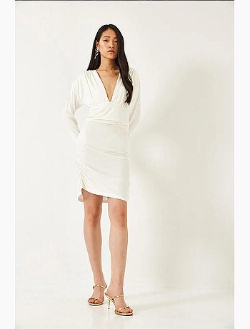 Robe avec côtés froncés lucci